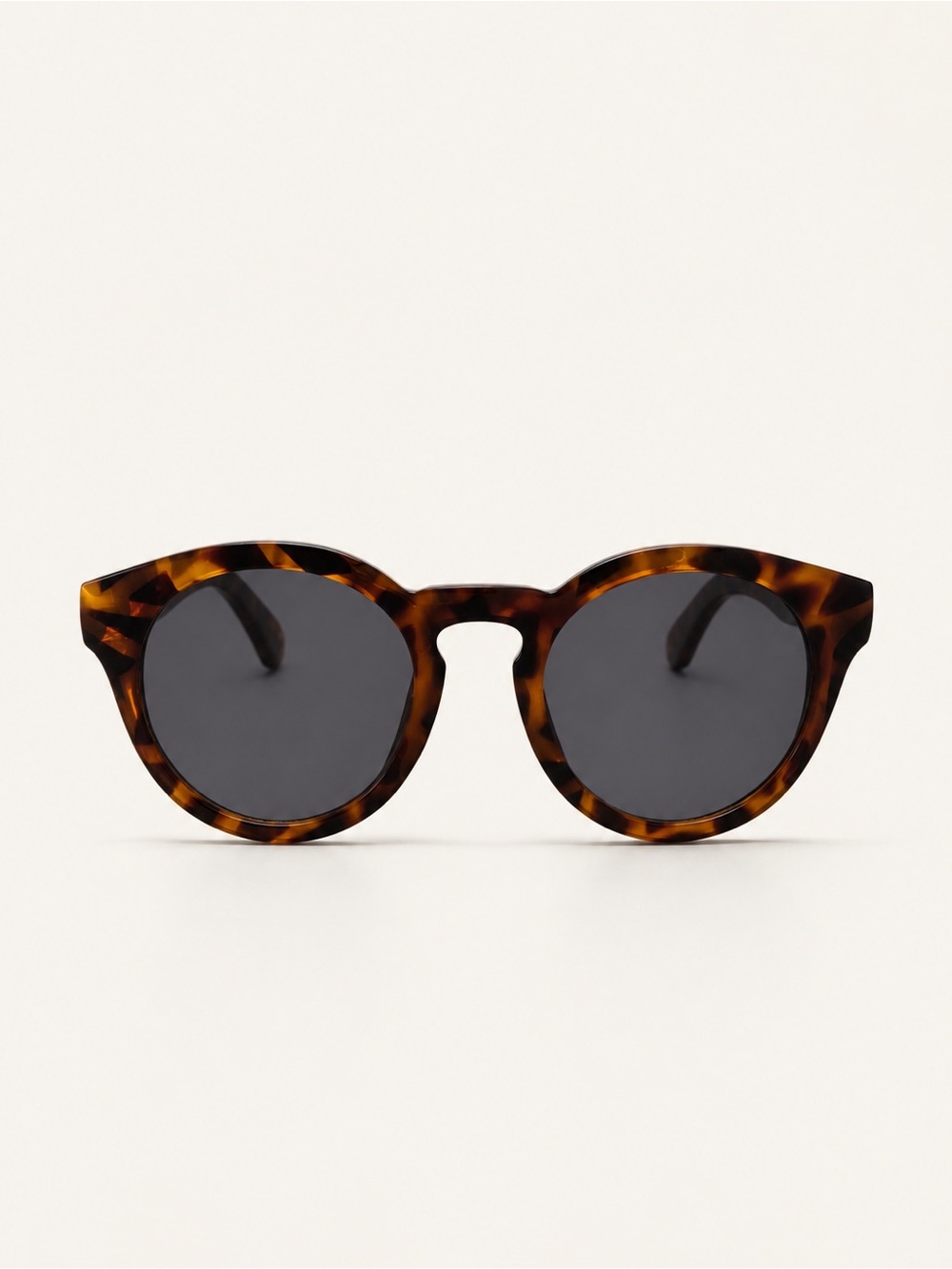Mango Tortoiseshell Round Sunglasses - Brown/Black